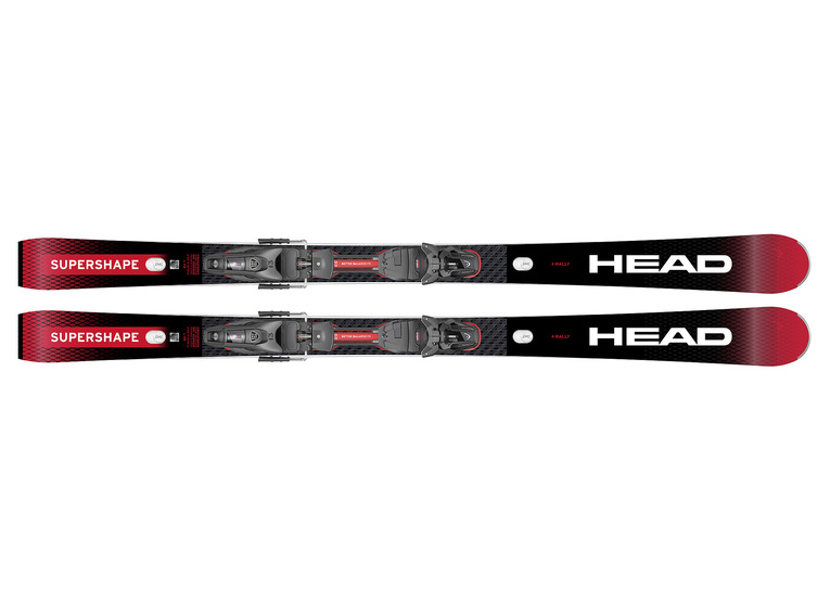 Head Supershape E-Rally performance ski + Protector 13 GW binding