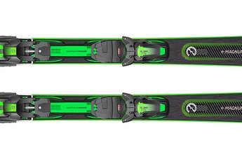 Head Supershade E-Magnum performance ski + PRD 12 GW binding zwart/groen heren