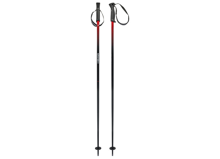 Head Frontside performance Pole skistok zwart/rood unisex