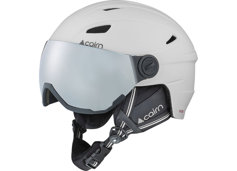 Cairn Impulse Visor skihelm mat wit unisex