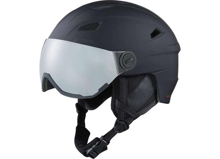 Cairn Impulse Visor skihelm mat zwart unisex