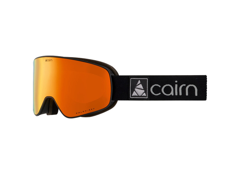 Cairn Polaris CLX3 polarized goggle mat zwart/oranje unisex