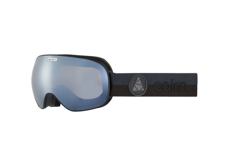 Cairn Focus OTG SPX3 goggle mat zwart/silver mirror unisex