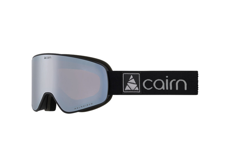 Cairn Polaris CLX3 polarized goggle mat zwart/zilver unisex