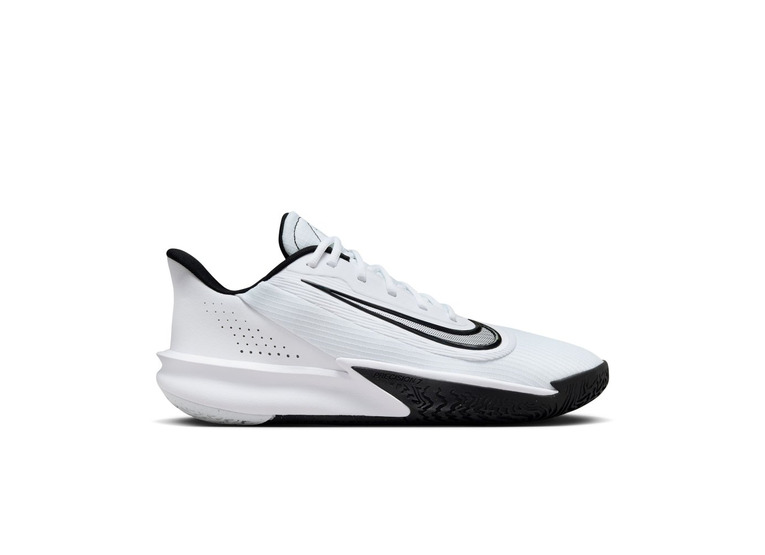 Nike Precision 7 basketbalschoen wit/zwart