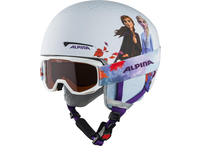 Alpina Zupo Disney Frozen set skihelm met bril KIDS