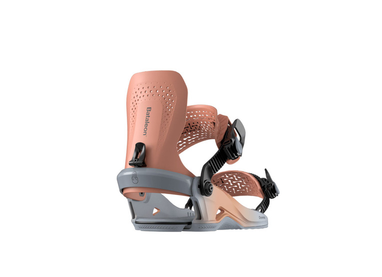 Bataleon Donna Heelwrap coral fade dames