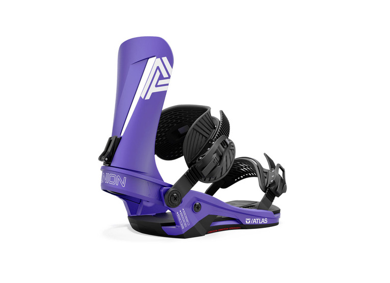 Union Atlas snowboard binding metallic purple unisex