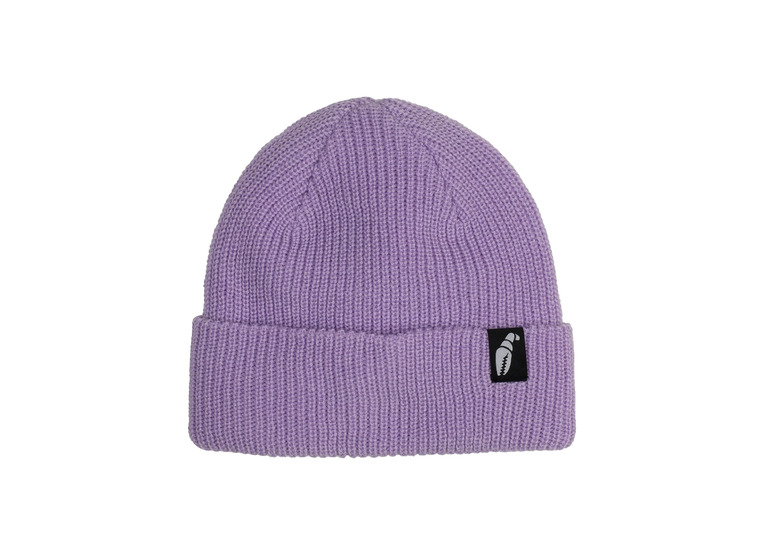 Crab Grab claw label beanie pastel purple unisex