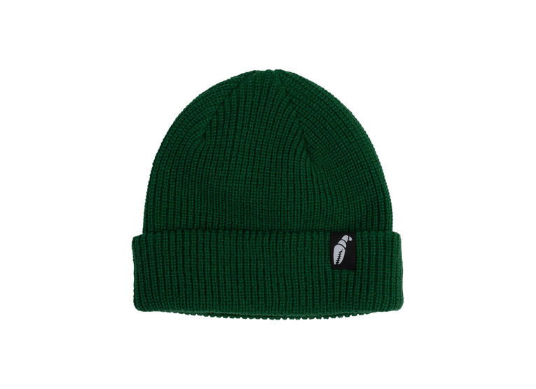 Crab Grab claw label beanie forest unisex