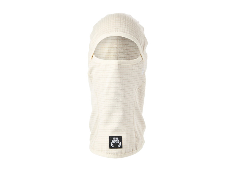 Crab Grab Clawva snowboard gezichtsmasker oatmeal unisex