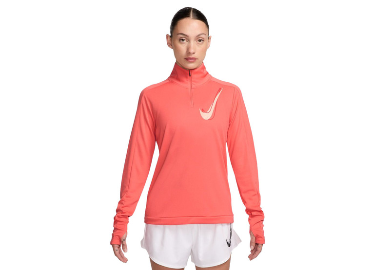 Nike Swoosh 1/2-zip running midlayer magic ember dames