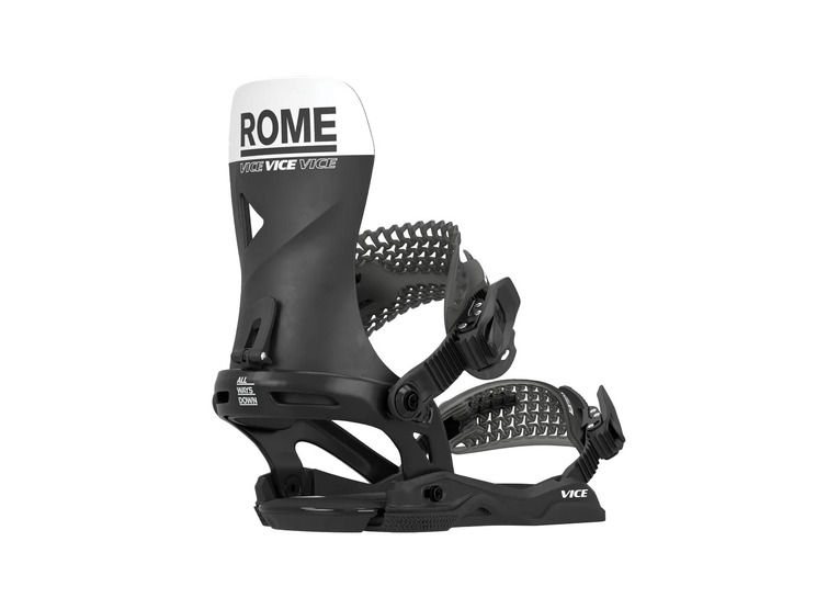 Rome Vice snowboard binding zwart heren