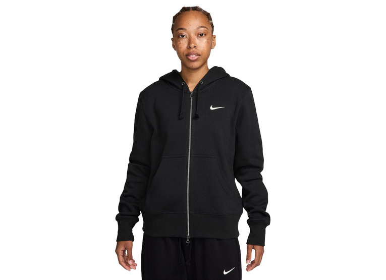 Nike Sportswear Phoenix fleece FZ hoodie zwart dames