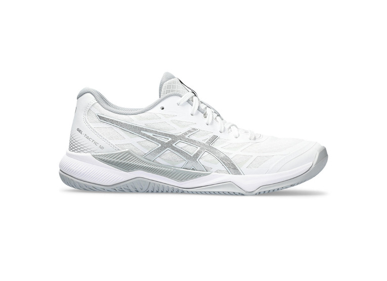 Asics Gel-Tactic 12 indoorschoen wit/pure silver dames