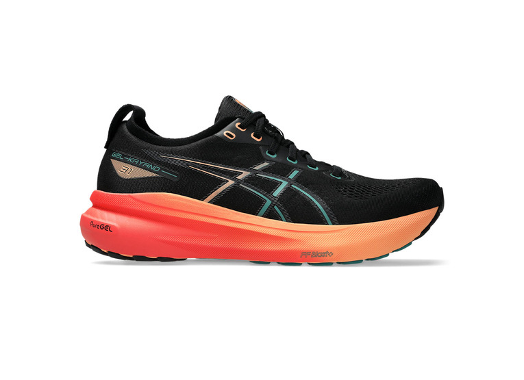 Asics Gel-Kayano 31 loopschoen zwart/rainy lake heren