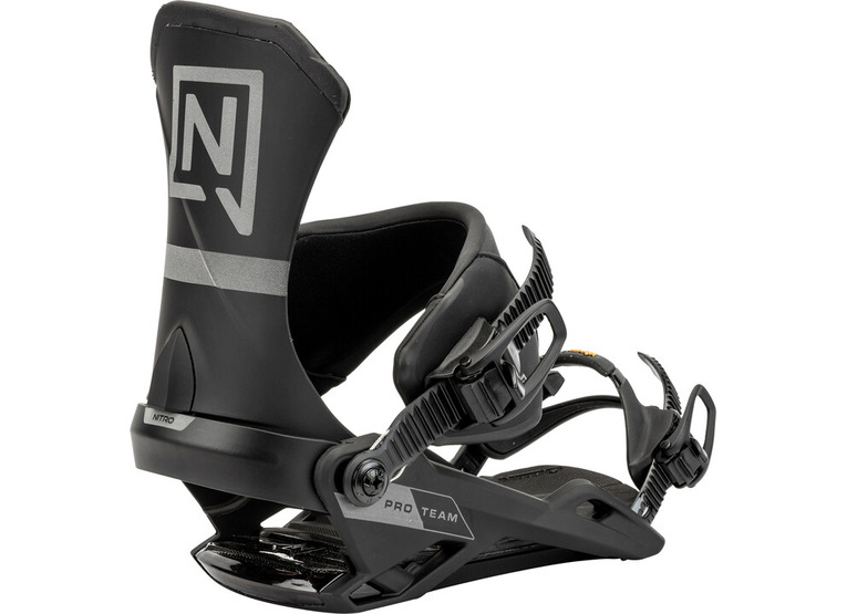 Nitro Team Pro snowboard binding true black heren