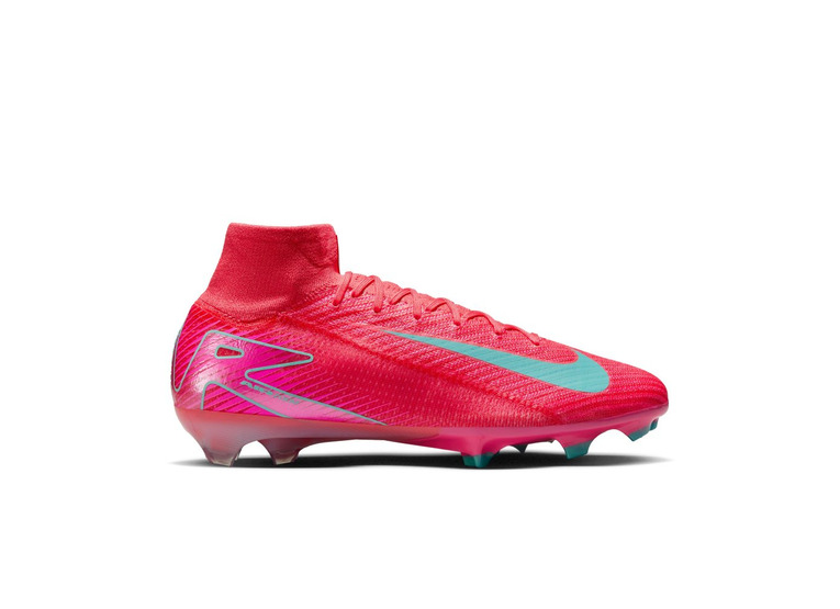 Nike Mercurial Superfly 10 elite FG voetbalschoen ember glow/aurora green