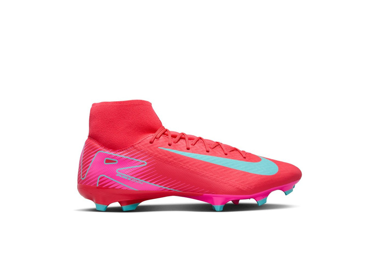 Nike Mercurial Superfly 10 academy FG voetbalschoen ember glow/aurora green