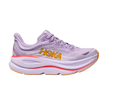 Hoka Bondi 9 loopschoen aster flower/starlight glow dames