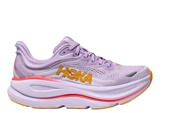 Hoka Bondi 9 loopschoen aster flower/starlight glow dames