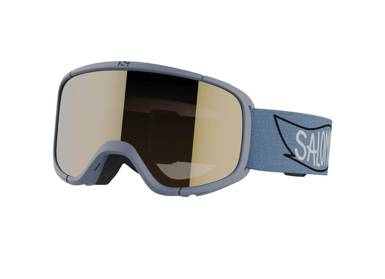 Salomon Rio goggles smoke blue/gold KIDS