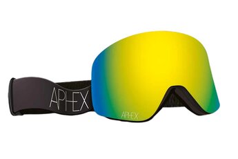 Aphex Oxia mat zwart/revo gold goggle