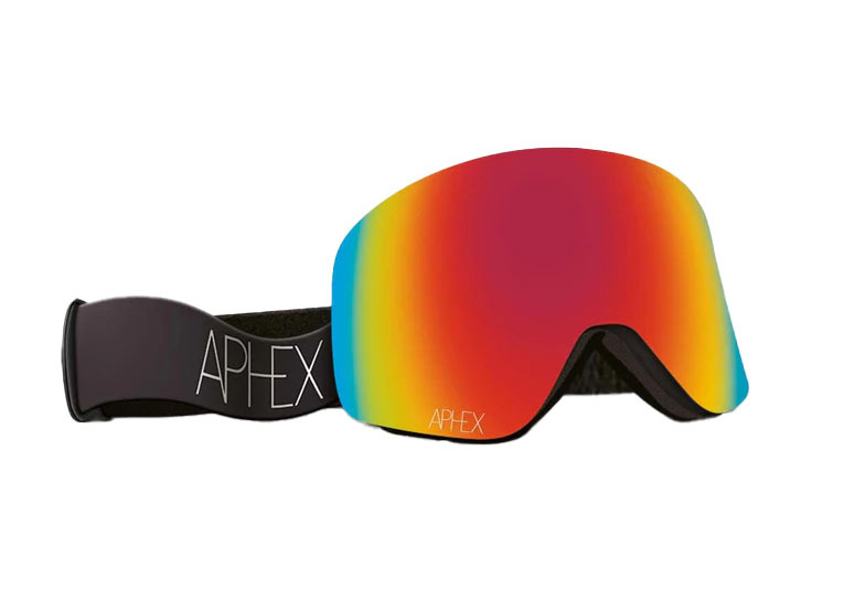 Aphex Oxia Mat zwart/revo red goggle