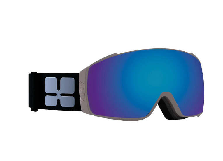 Aphex Orion Oxide Plum/revo blue goggle