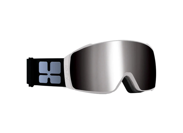 Aphex Orion white/revo silver goggle