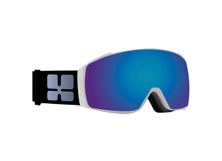 Aphex Orion white/revo blue goggle