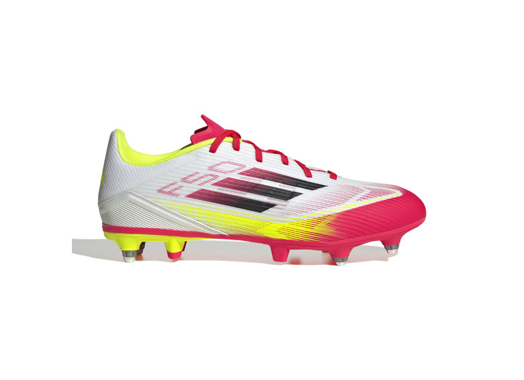 Adidas F50 League SG voetbalschoen wit/solar yellow/zwart