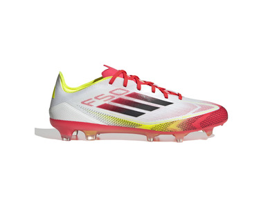 Adidas F50 Pro FG voetbalschoen wit/solar yellow/zwart