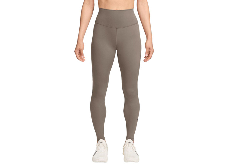 Nike One legging met hoge taille bruin dames