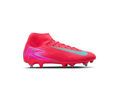 Nike Mercurial Superfly 10 Academy SG voetbalschoen ember glow/aurora green