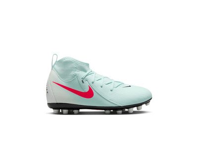 Nike Jr. Phantom Luna 2 academy AG voetbalschoen mint/Atomic red KIDS