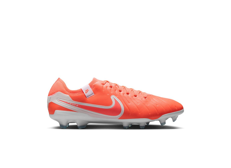 Nike Tiempo Legend 10 Pro FG voetbalschoen hot lava/wit