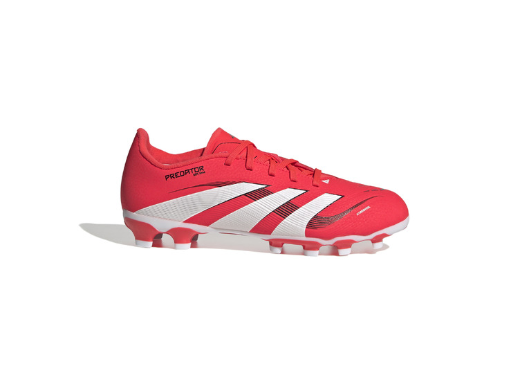 Adidas Predator League MG voetbalschoen lucid red/wit KIDS