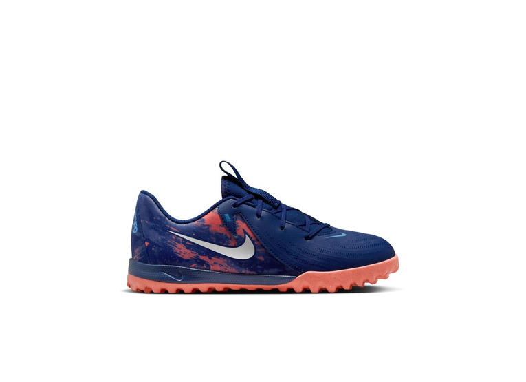 Nike Jr. Phantom GX 2 Academy 'Erling Haaland' TF voetbalschoen blue void/chrome KIDS