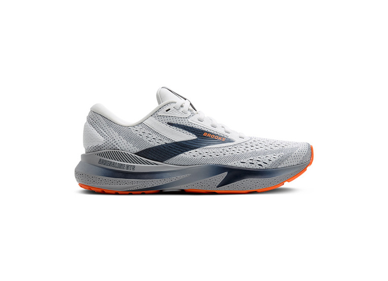 Brooks Adrenaline GTS 24 loopschoen wit/peacoat/alloy heren