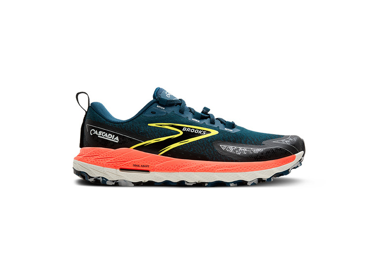 Brooks Cascadia 18 trailschoen blauw/zwart heren