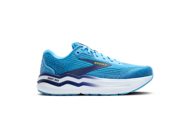 Brooks Ghost Max 2 loopschoen bonnie blue/blue ribbon heren