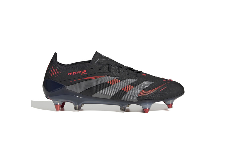 Adidas Predator Elite SG voetbalschoen zwart/rood