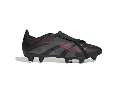 Adidas Predator League Fold-Over Tongue SG voetbalschoen zwart/rood