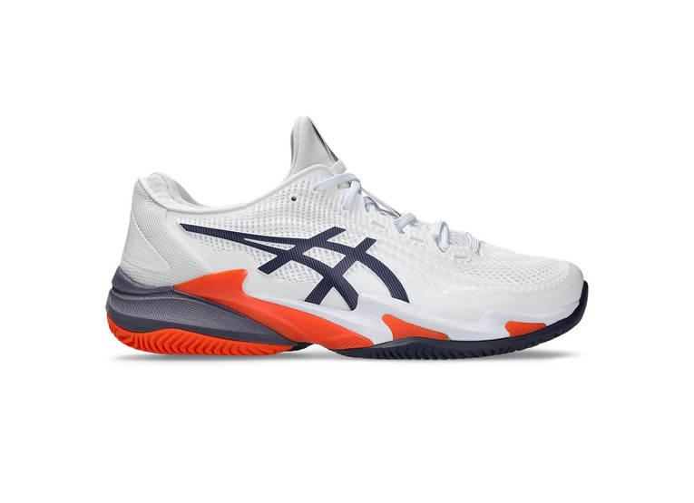 Asics Court FF 3 Clay tennisschoen wit/greyish purple heren