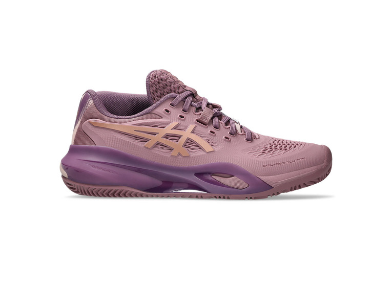 Asics Gel-Resolution X Padelschoen purple oxide/rose gold dames