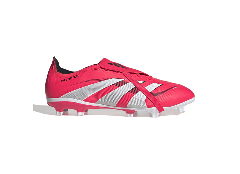 Adidas Predator League Fold-Over Tongue FG/MG voetbalschoen lucid red/wit