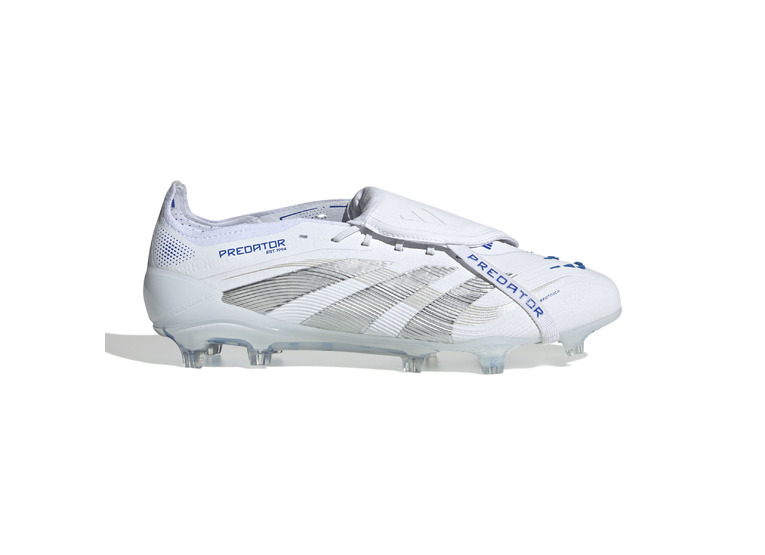 Adidas Predator Elite Fold-Over Tongue FG voetbalschoen wit/blauw