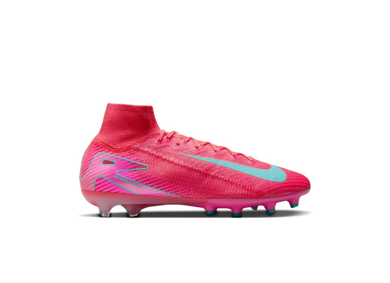 Nike Mercurial Superfly 10 elite AG-Pro voetbalschoen ember glow/aurora green