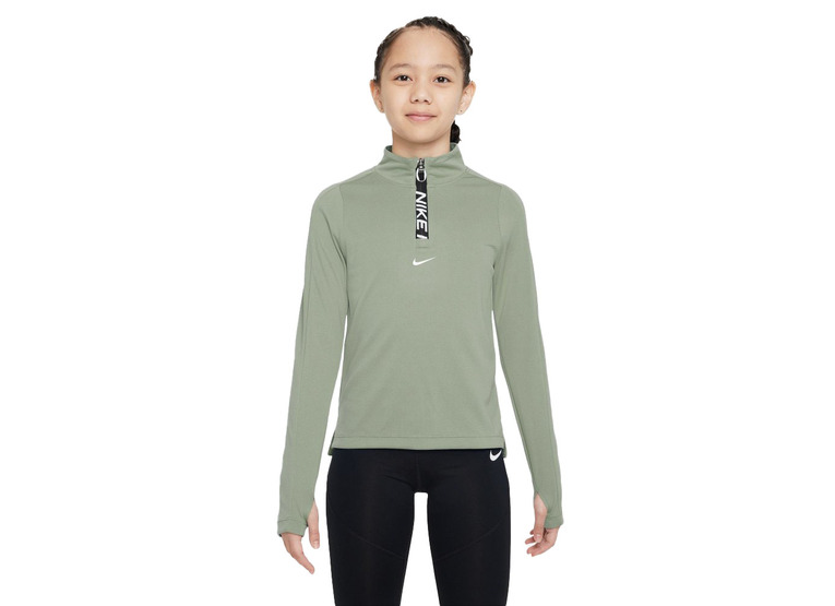 Nike Pro Dri-FIT sweatshirt jade horizon meisjes